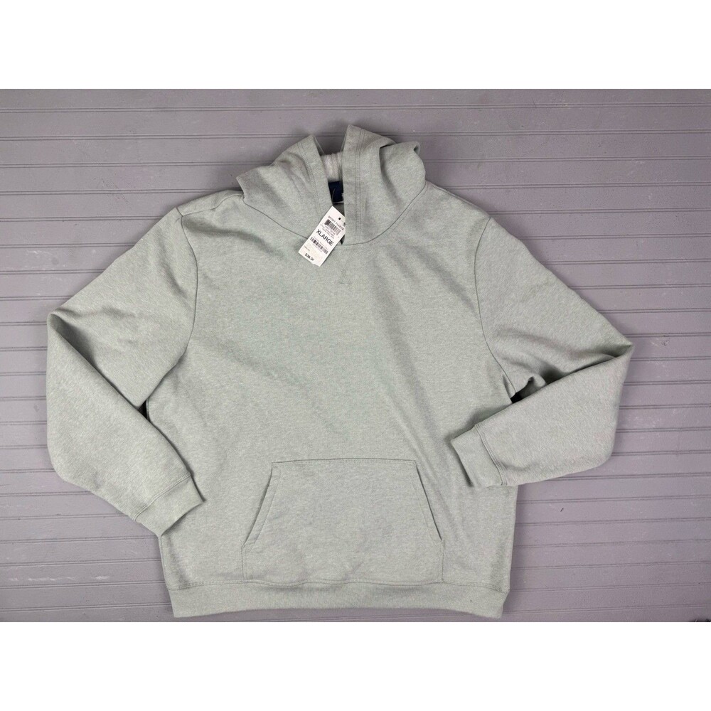 Karen Scott Sport Size XL Womens Hoodie Green Pullover Front Pocket